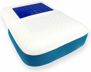 Ортопедическая подушка с охлаждением с эффектом памяти "просто подушка №22" 60х40х13 см