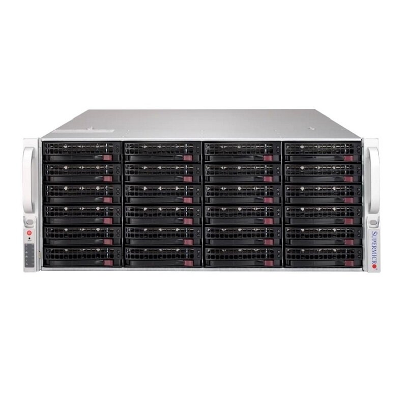 Корпус SuperMicro 2x1200W черный - фото №3