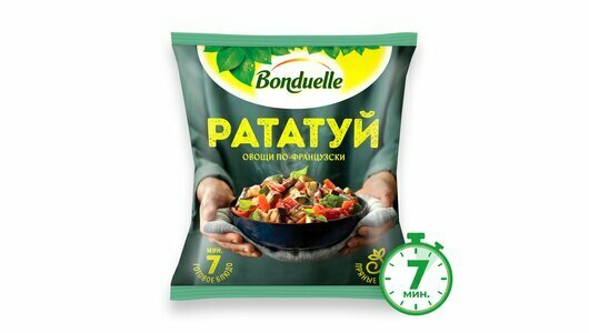 Овощи Bonduelle Рататуй по-французски, смесь замороженная, 400 г