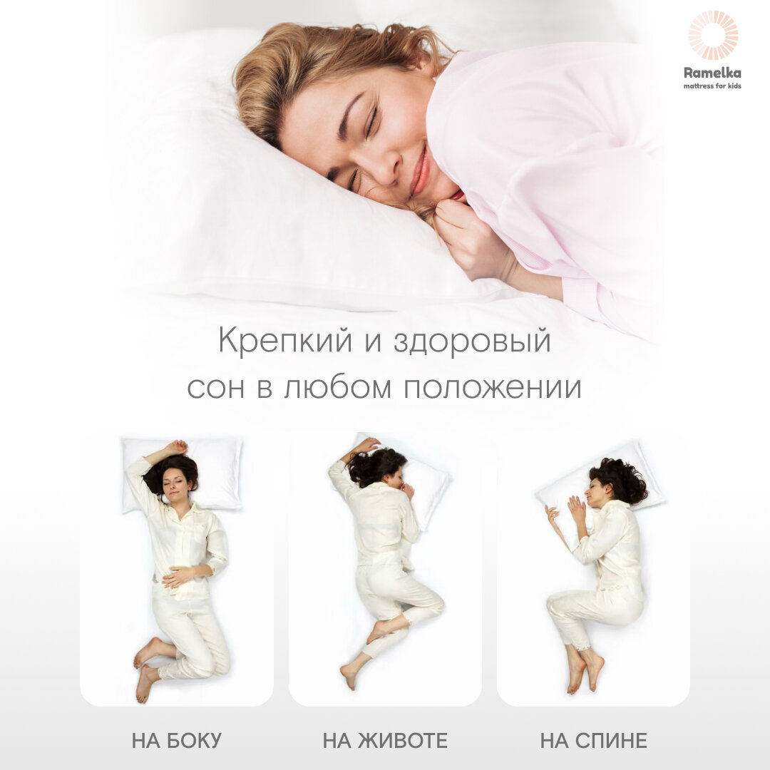 Детский матрас Ramelka Dream Lux Pro 160x70x12