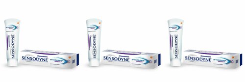 Sensodyne Зубная паста Мгновенный эффект, 75 мл, 3 шт
