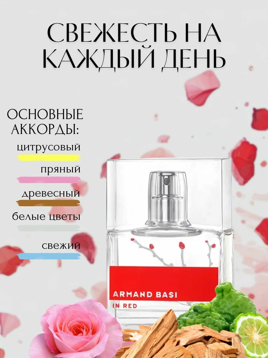 Туалетная вода Armand Basi "In Red" духи 30 мл — фото 1