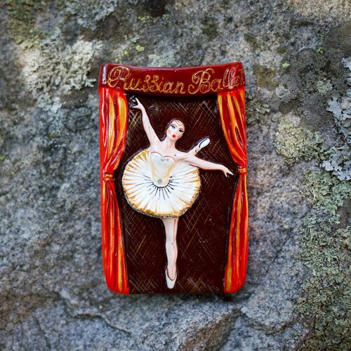 Русский балет Магнит на холодильник