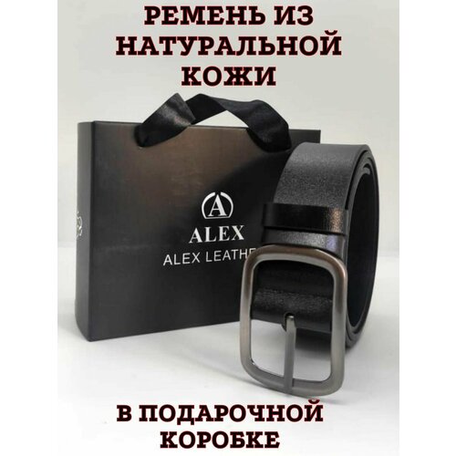 фото Ремень , размер 115-125, черный alex