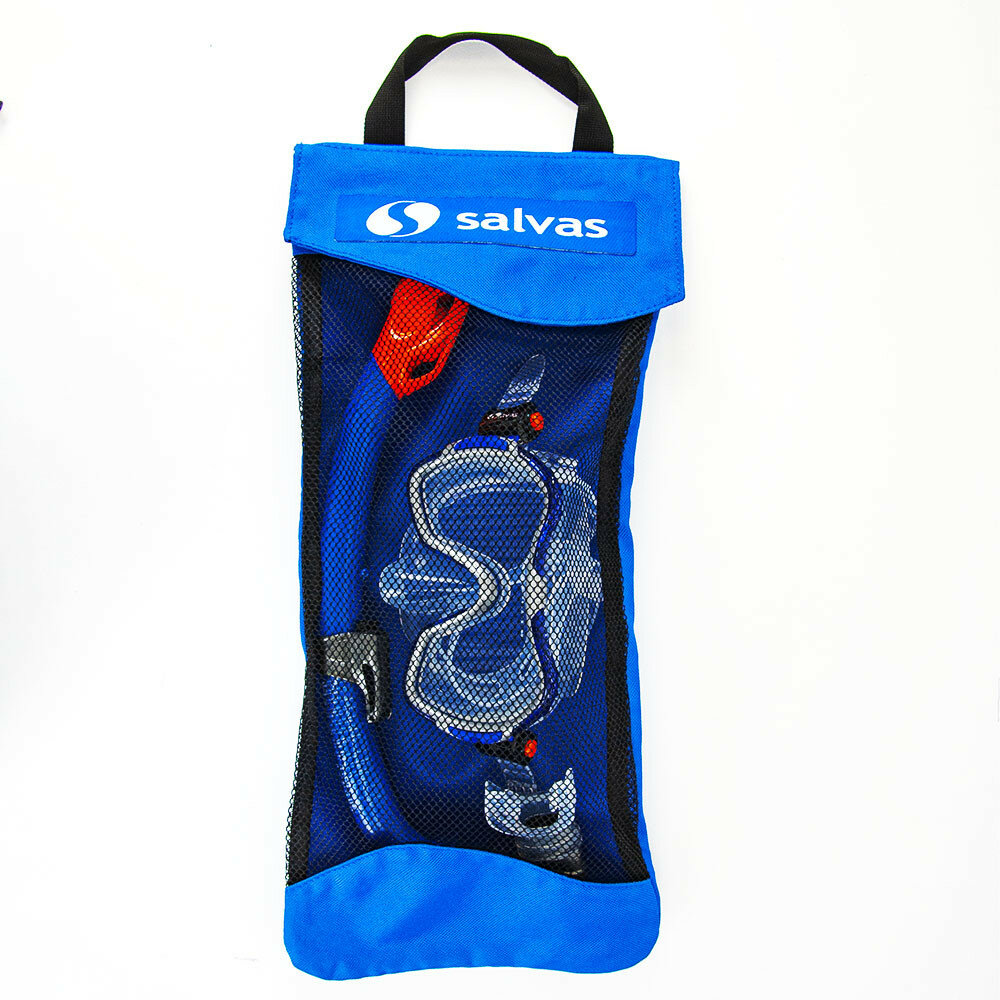 Набор для плавания SALVAS Wave Set EA530S1BYSTB, размер Medium, синий