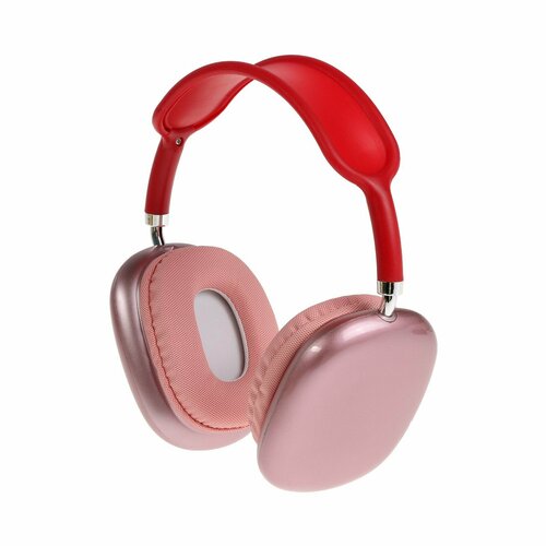 Наушники беспроводные P9 накладные BT 50 микрофон Jack 35 мм 150 мАч розовые 199400₽