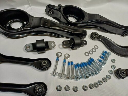 Изображение товара Комплект рычагов задней подвески для мазда 3 бк Mazda 3 BK/BL / Ford Focus 2 фокус 2 под г-образную стойку стабилизатора