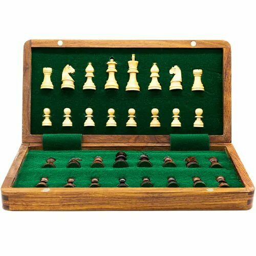 YuSheng Складные деревянные шахматы (S)