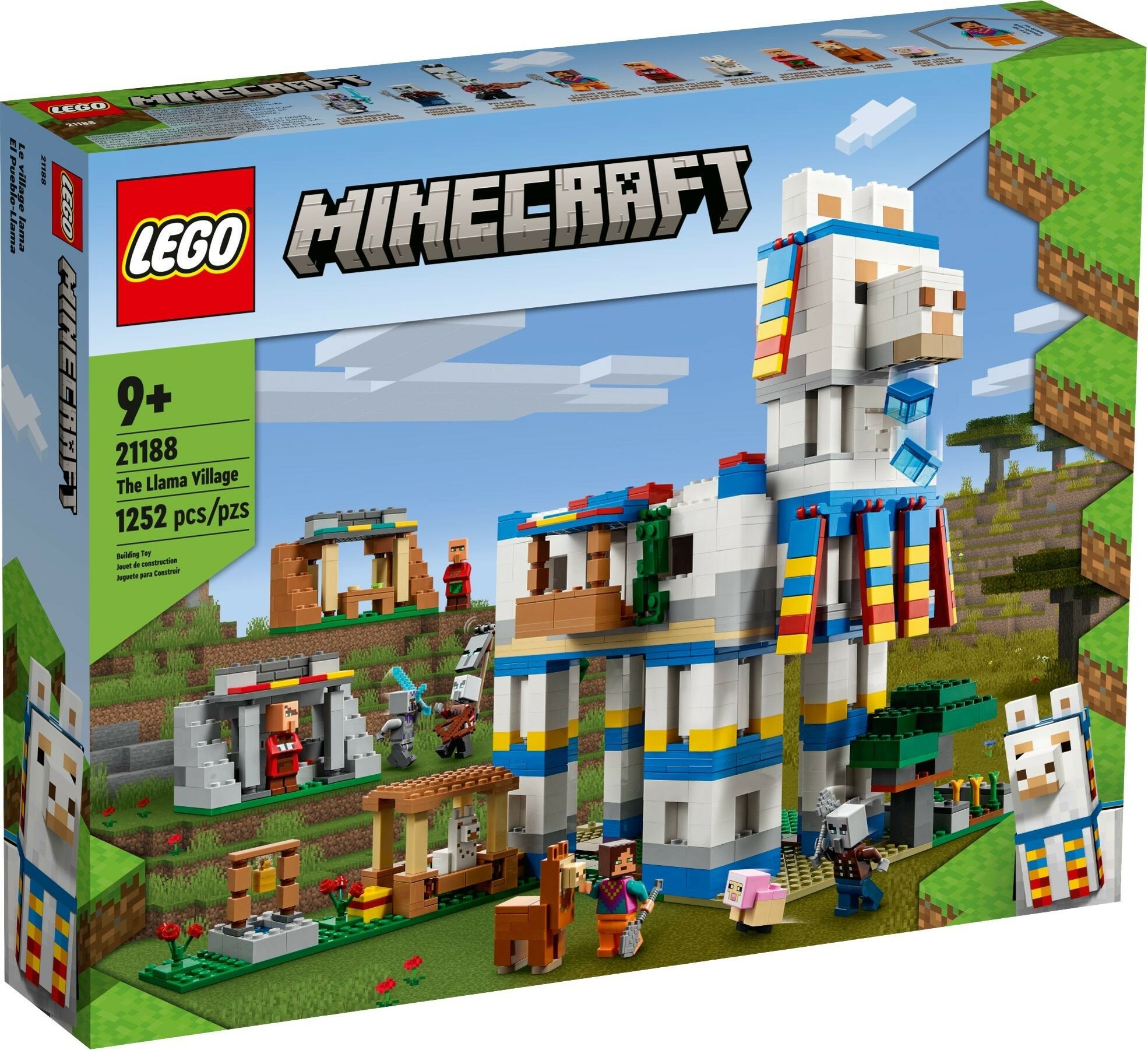 Конструктор LEGO Minecraft, The Llama Village 21188