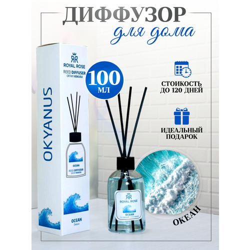 Диффузоры для дома Royal Rose Ocean 100ml