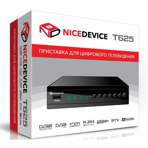 Цифровая ТВ-приставка Nice Device T625