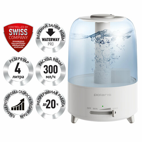 Увлажнитель воздуха Polaris PUH 4305 белый 999900₽