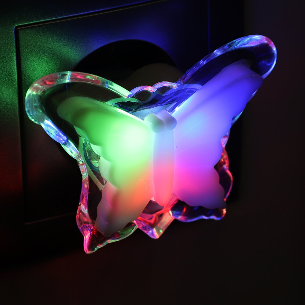 Ночник Camelion "Бабочка", RGB, светодиодный