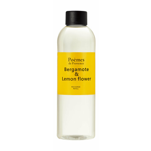 POEMES DE PROVENCE Аромадиффузор Bergamote & lemon Flower Рефил, 200 мл