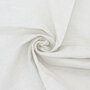 24229 Ткань 'декор 1/09' 50*50см (80%лен,20%хлопок), цвет белый