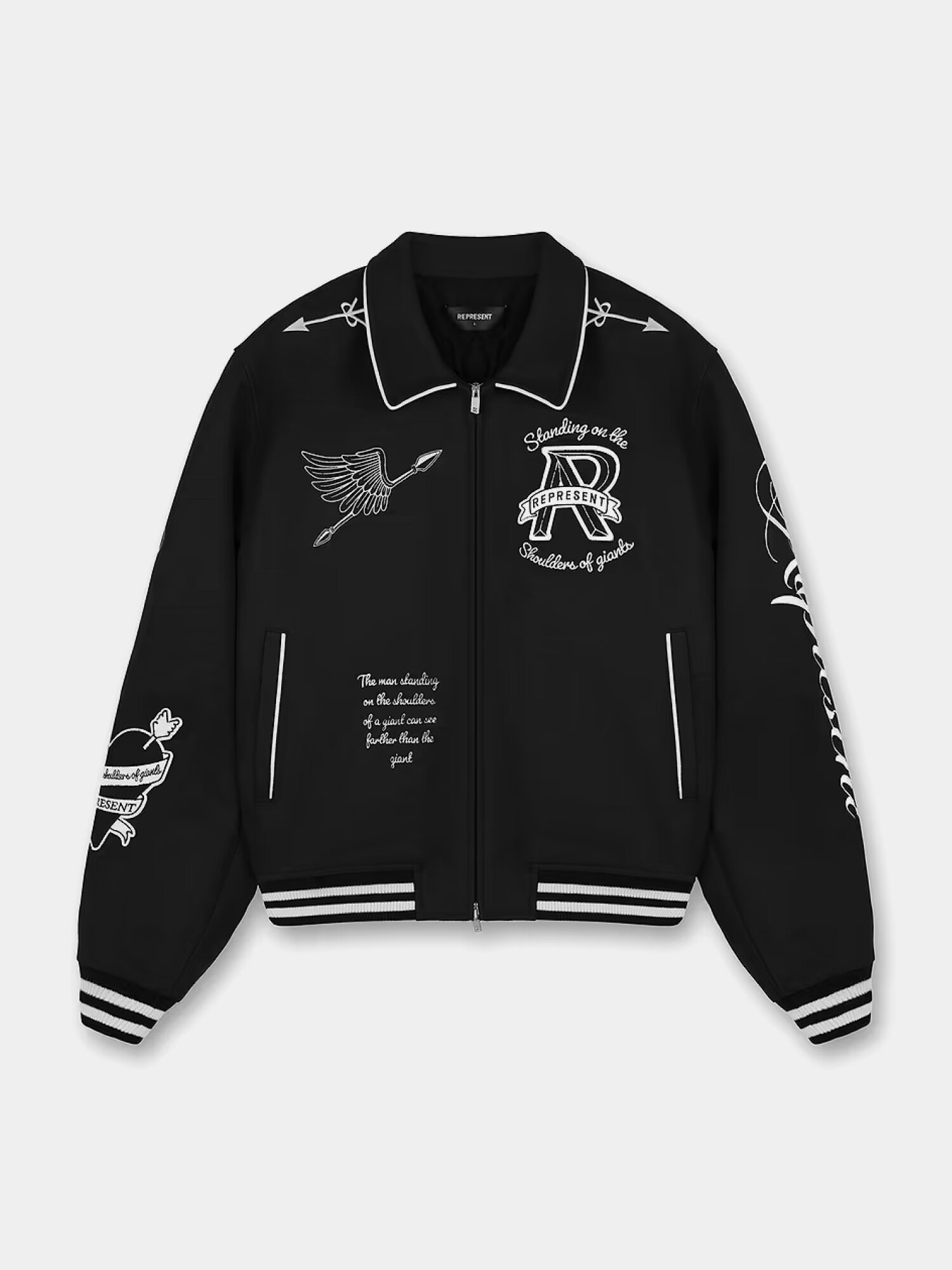 Бомбер Represent Clo Cherub Wool Varsity