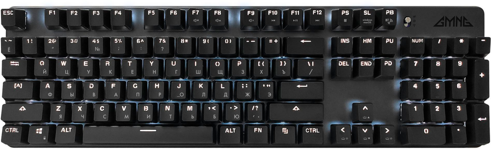 Клавиатура GMNG Black (GG-KB785XW)