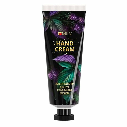 Крем для рук с пчелиным воском защитный MILV печенье 70 мл 402₽