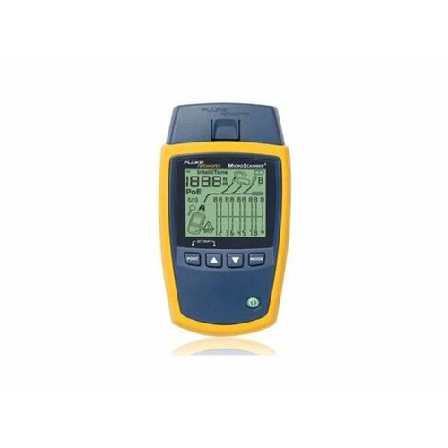 Кабельный тестер MicroScanner2 Cable Verifier Fluke MS2-100 RJ11/RJ45 тестер для многожильного кабеля pro skit mt 7051n