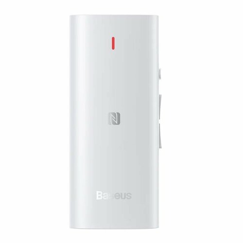 Беспроводной адаптер для наушниковBluetooth гарнитура Baseus BA03 Immersive Virtual 3D Bluetooth Receiver NFC белый 3890₽