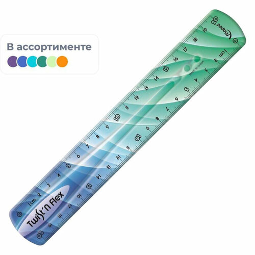 линейка 20см twistn flex гибкая maped 279210 Комплект 21 штук, Линейка Maped TWIST'N FLEX DECOR 20см, гибкая, двуст. шк, пластик, асс,279215