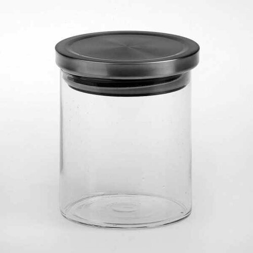 Банка с крышкой для сыпучих продуктов Gotoff 600 мл цвета крышки в ассортименте 543₽