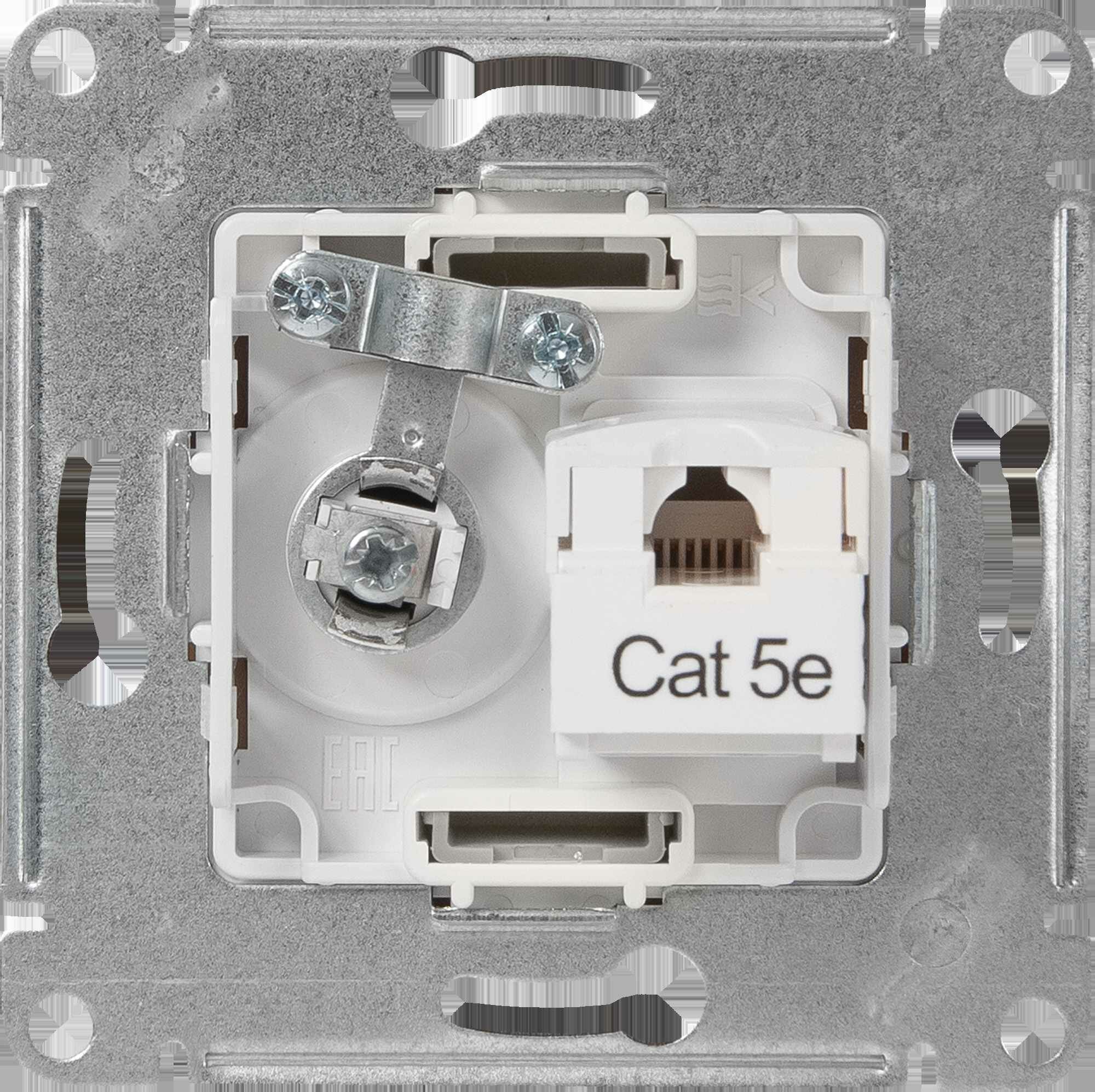 Розетка компьютерная встраиваемая Schneider Electric Glossa RJ45 цвет молочный - фото №7