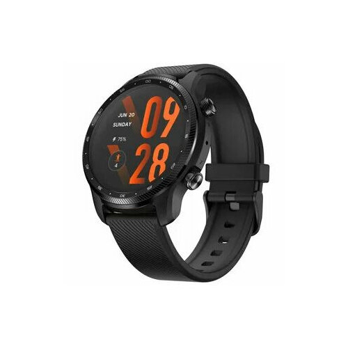 Умные часы Ticwatch Mobvoi Pro 3 ultra GPS черный 1595500₽