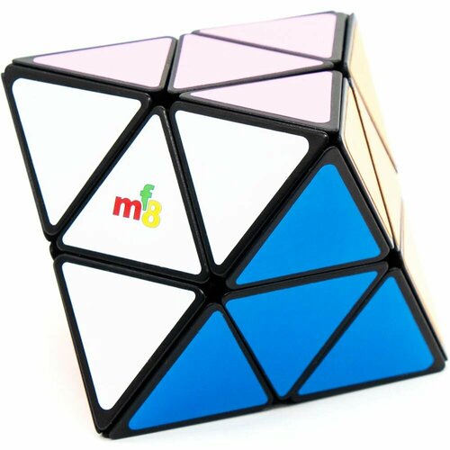 mf8 magic puzzle 8 spaces faces diamond strange cubes stickers mf8 4 layer octahedron cube Игра / MF8 Skewby 2x2x2 Octahedron Cube Черный / Головоломка Рубика