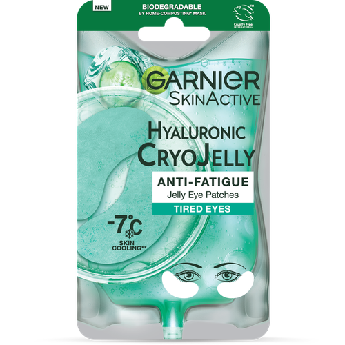 Патчи для глаз Garnier тканевые Cryo Jelly -7С 5мл патчи тканевые garnier восстанавливающие с пробиотиками 6 г