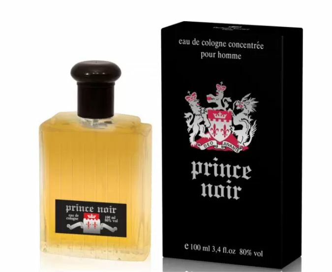 Одеколон Brocard Prince NOIR 100ml (аромат Drakkar Noir) для мужчин