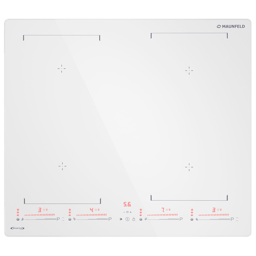 Индукционная варочная поверхность MAUNFELD CVI604SBEXWH Inverter