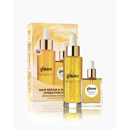 Gisou Подарочный набор для восстановления волос и интенсивного увлажнения Hair Repair & Intense Hydration Duo