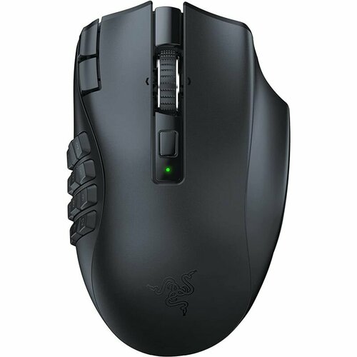 Мышь игровая RAZER Naga V2 HyperSpeed (RZ01-03600100-R3G1) компьютерная мышь razer naga v2 hyperspeed