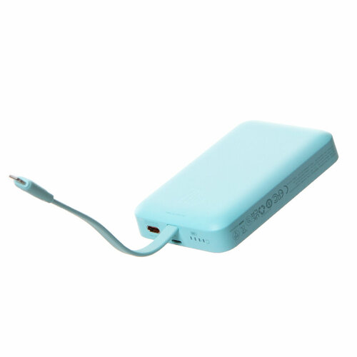Внешний аккумулятор Baseus CN Power Bank 10000mAh 20W кабель Type-C Peppermint Blue P10022108332-00 4034₽
