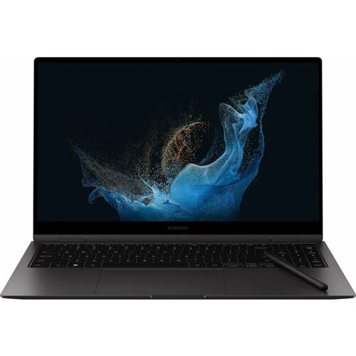 Ноутбук Samsung Galaxy Book 2 Pro 360 NP950 NP950QED-KA1IN 156 трансформер AMOLED Intel Core i7 1260P Intel Evo 21ГГц 12-ядерный 16ГБ LPDDR5 512ГБ SSD Intel Iris Xe graphics Windows 11 Home серый 15208800₽