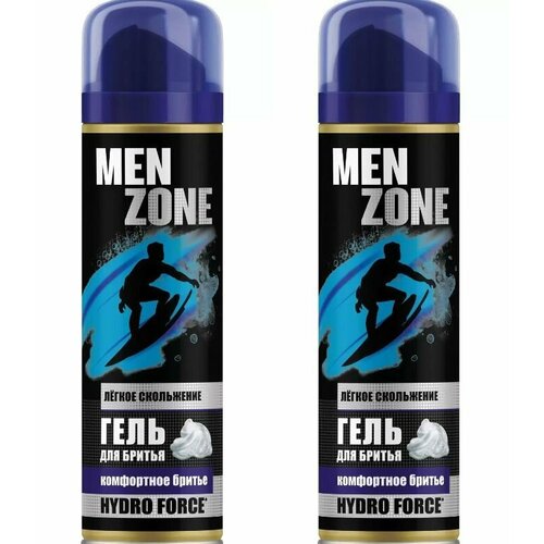 Menzone Пена для бритья Hydro force, экстраувлажнение, 200 мл, 2 шт
