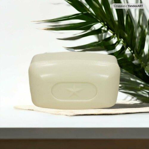 Мыло туалетное твердое ординарное кусковое армейское 100гр. × 10шт.