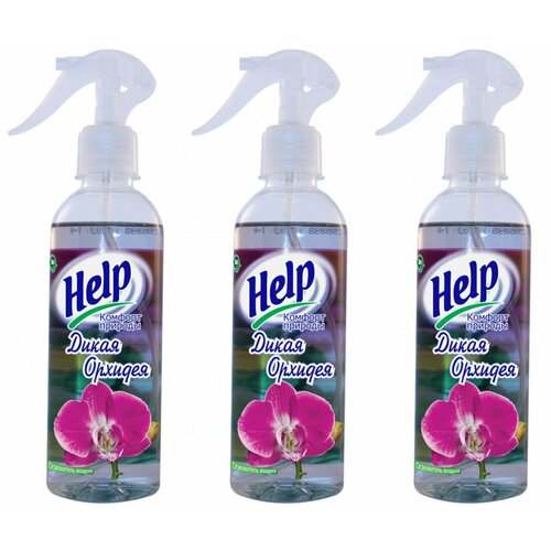 Help Освежитель воздуха Дикая орхидея 345 мл 3 шт 784₽