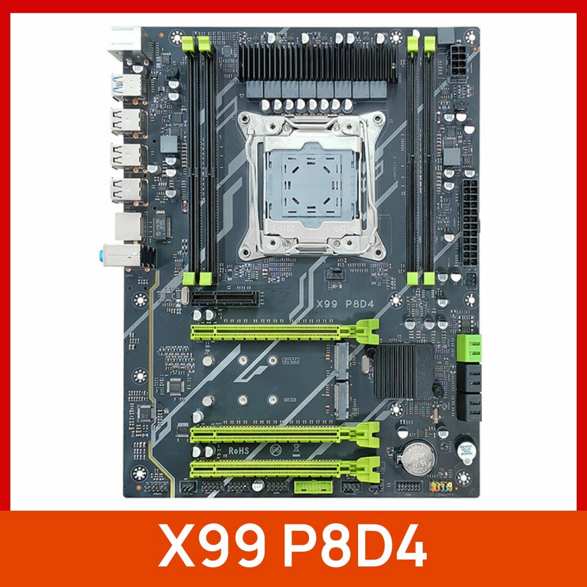 Материнская плата Atermiter X99 P8D4 ddr4