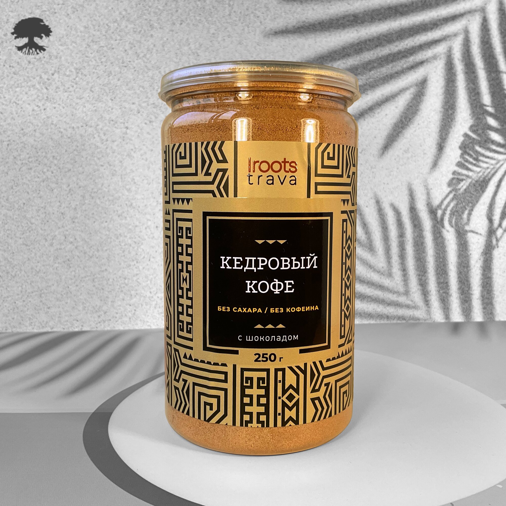 Кофейный Напиток Кедровый Кофе с Шоколадом, 250 г - iRoots Trava