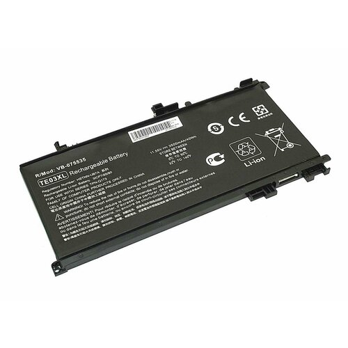 Аккумулятор для HP TE03-3S1P 11.55V (3500mAh)