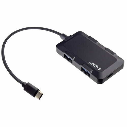PF-H046 Black USB C-HUB 4 Port чёрный 53900₽