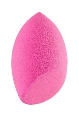 SINGI Спонж косметический для макияжа лица Pink, срезанный, розовый