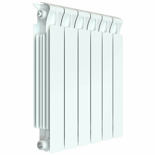 Радиатор отопления Rifar Monolit 500 х 6 секций белый