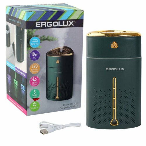 Увлажнитель ELX-HUM01-C05 зелено-золотой ERGOLUX 123000₽