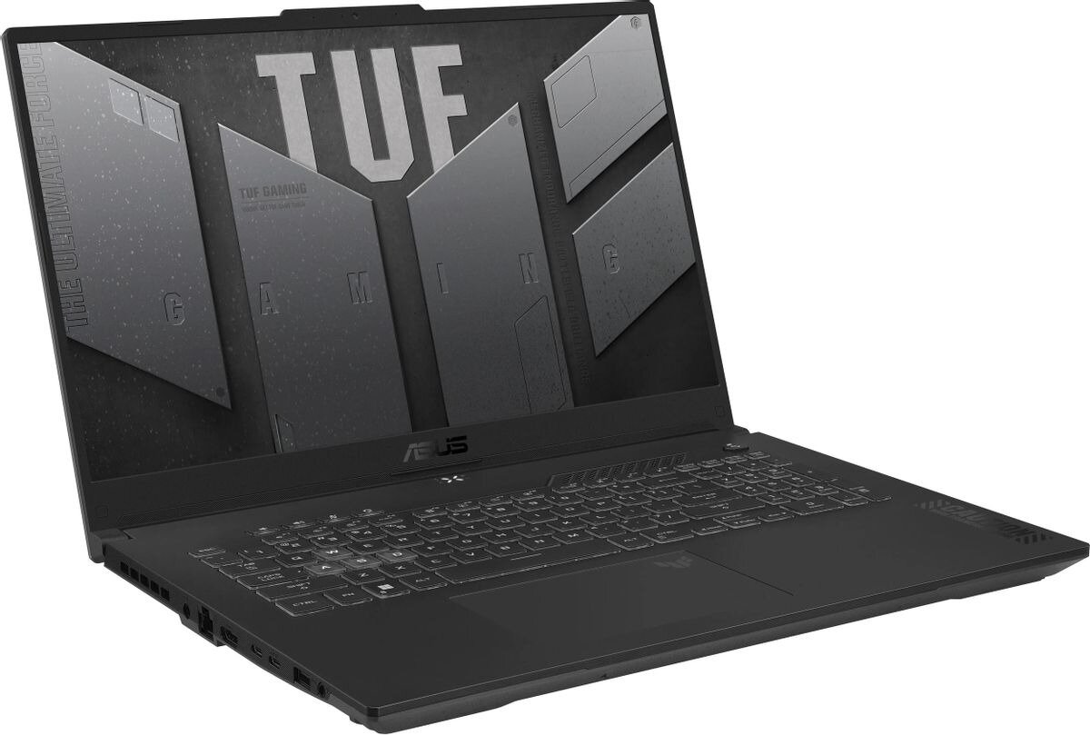 Asus TUF Gaming FX707ZC4-HX095 i5 12500H/16Gb/SSD512Gb/RTX 3050 4Gb/17.3"/IPS/FHD/noOS/grey 90NR0GX1-M006F0