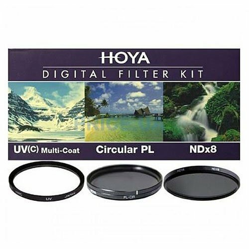 Набор из 3 фильтров Hoya (UV(C) HMC Multi, PL-CIR, NDX8) 82mm