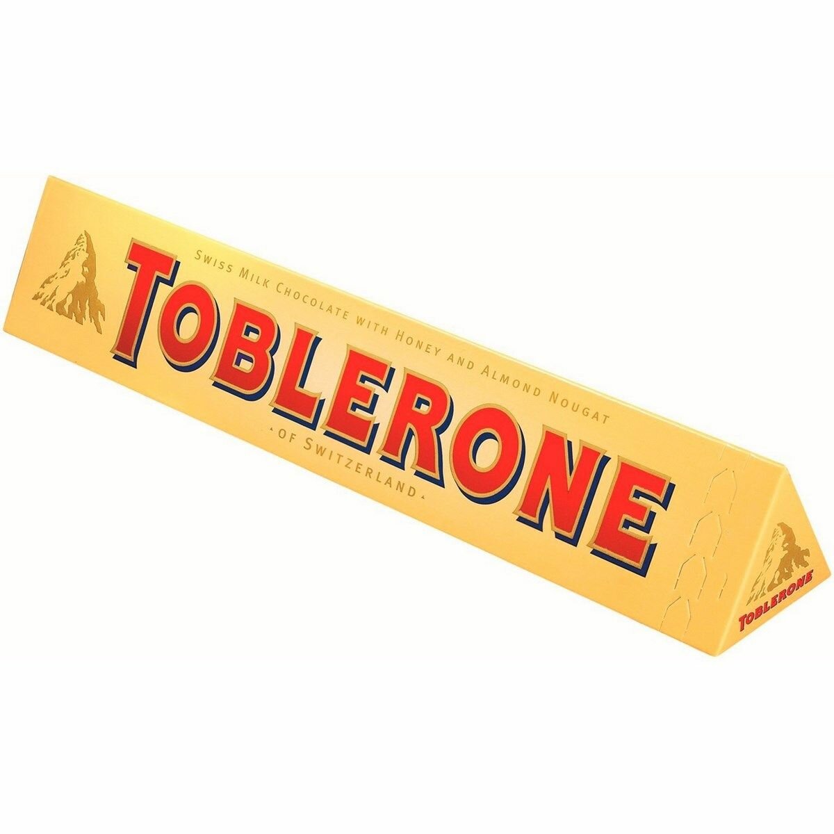 Toblerone Шоколад молочный с нугой, 100 г