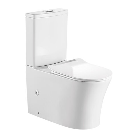 Унитаз Orange C07-050w смыв торнадо безободковый с бачком с крышкой микролифт